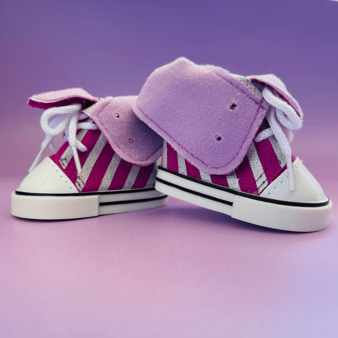 Purple High Top Sneaker