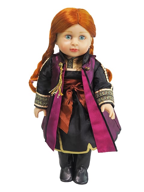 Princess-Inspired Winter Dress Set