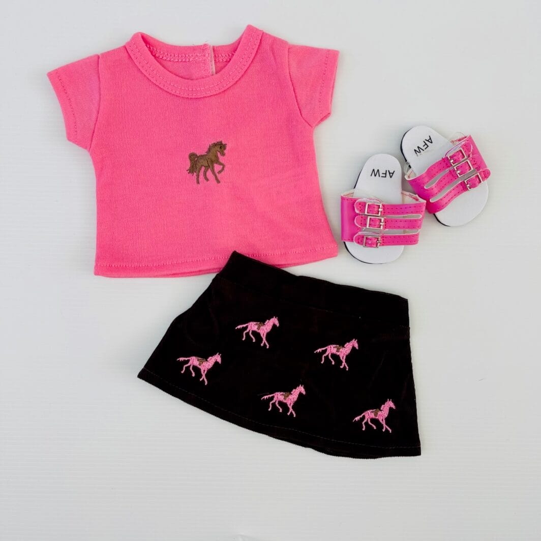 Pink Pony Outfit Set